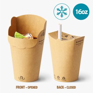 25x 16oz Cup and Straw Bundle