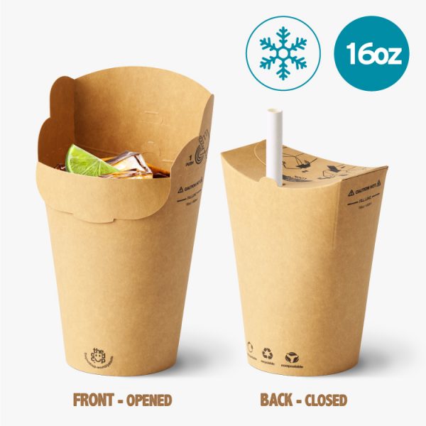 25x 16oz Cup and Straw Bundle