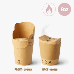 25x 8oz Cup and Sleeve Bundle